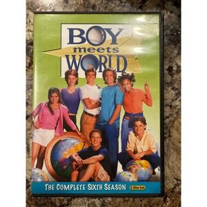 Boy Meets World The Complete Sixth Season DVD 3 Disc Set ABC Studios
